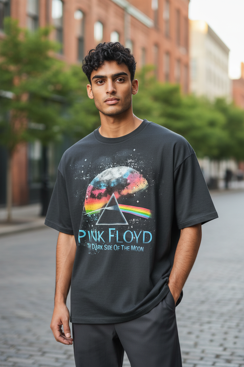 Pink Floyd Style Unisex T-Shirt – Music Inspired Graphic Tee