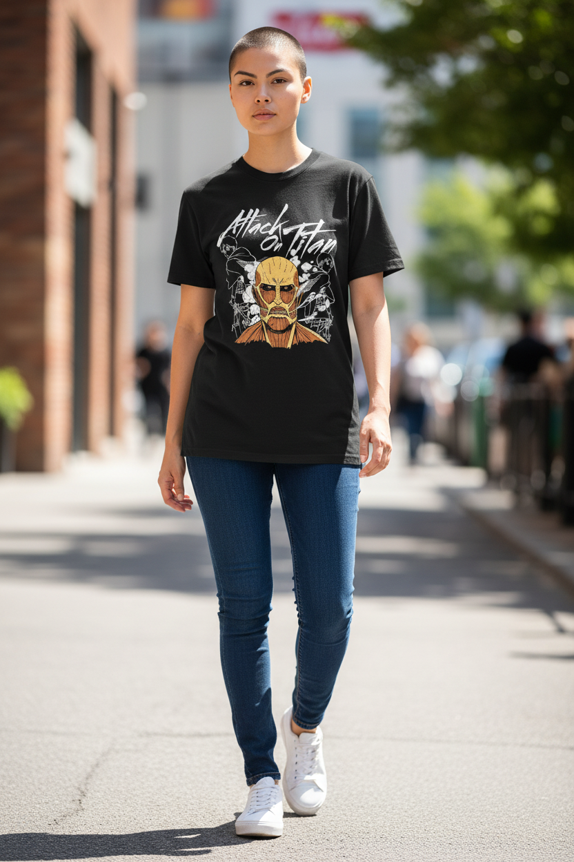 Colossal Warrior Style Graphic T-Shirt – Unisex Tee for Teens & Adults