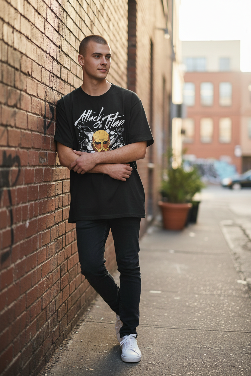 Colossal Warrior Style Graphic T-Shirt – Unisex Tee for Teens & Adults