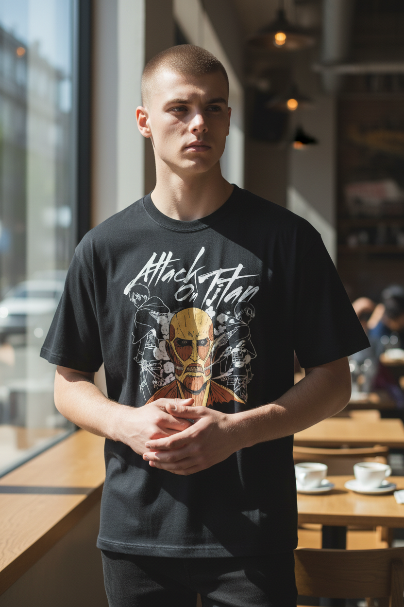 Colossal Warrior Style Graphic T-Shirt – Unisex Tee for Teens & Adults