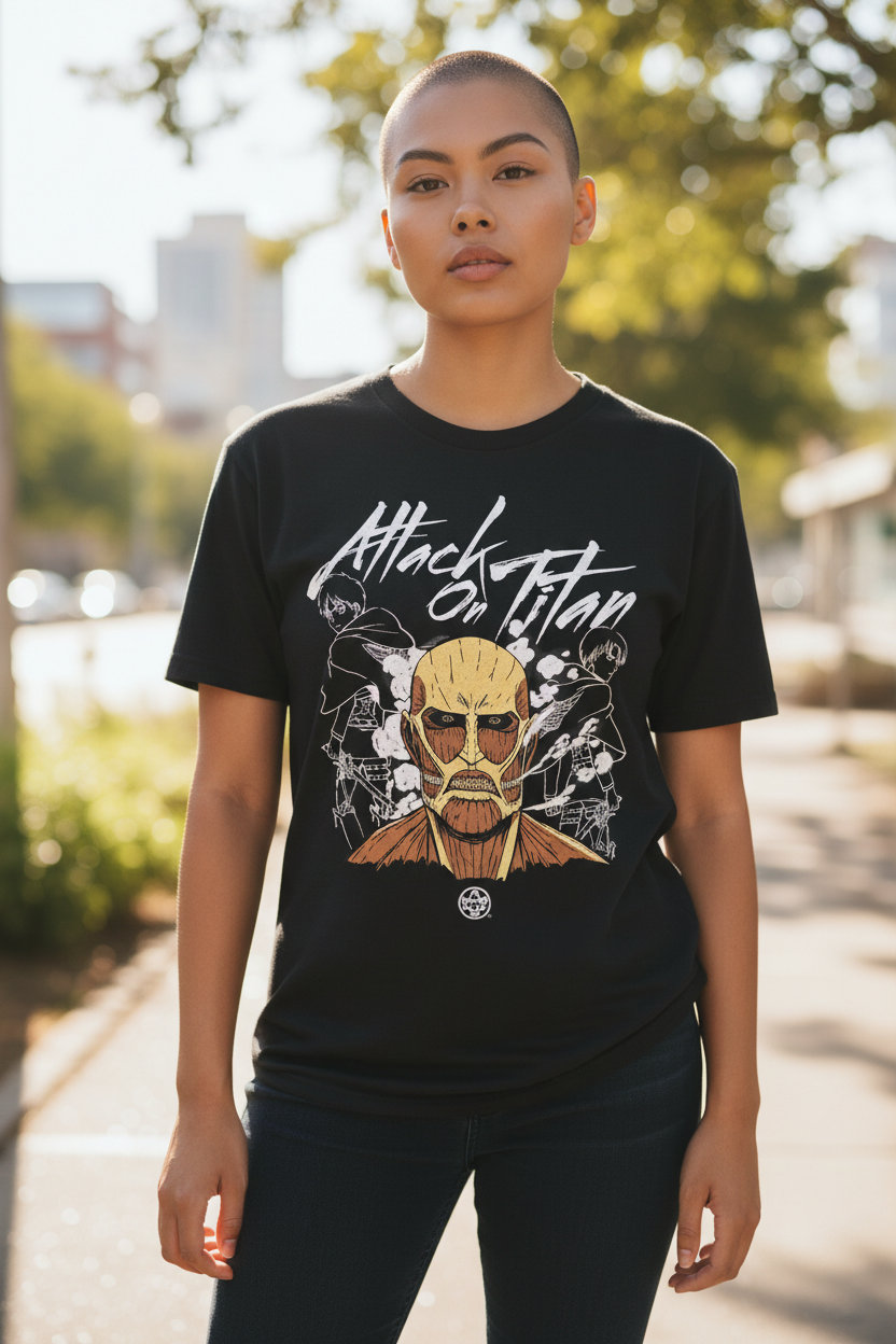 Colossal Warrior Style Graphic T-Shirt – Unisex Tee for Teens & Adults