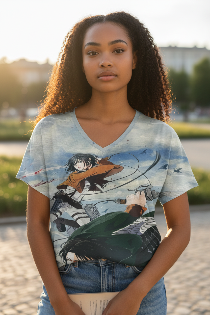 Colossal Hero Style Graphic T-Shirt – Teen Girls & Women, High-Quality Cotton