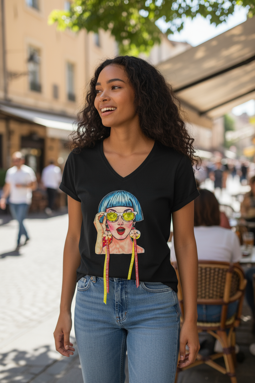 Women Fashion T-Shirt – Casual Short Sleeve Tee Cotton Hight Quality