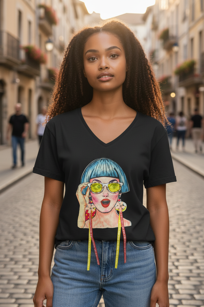 Girl’s T-Shirt – Casual Short Sleeve Tee