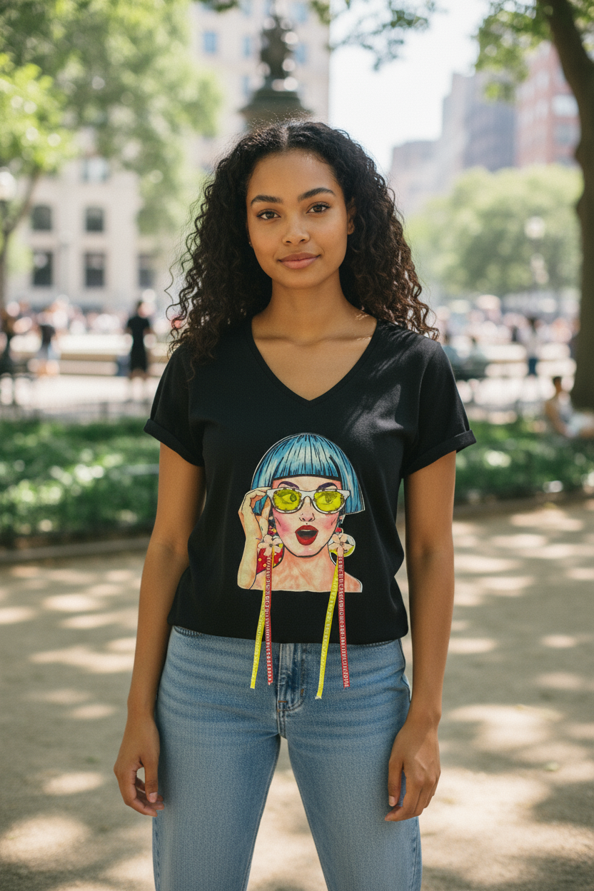 Girl’s T-Shirt – Casual Short Sleeve Tee