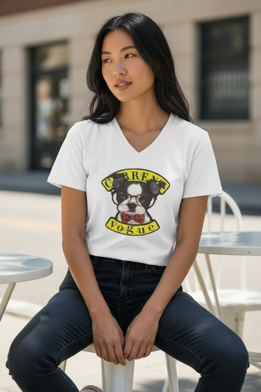 Girl Teen Fashion T-Shirt – Trendy Casual Short Sleeve Tee