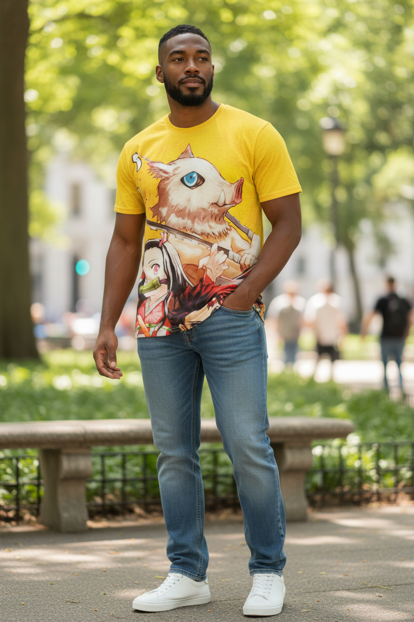 Shadow Warrior Style Graphic T-Shirt – Unisex Tee for Teens & Adults