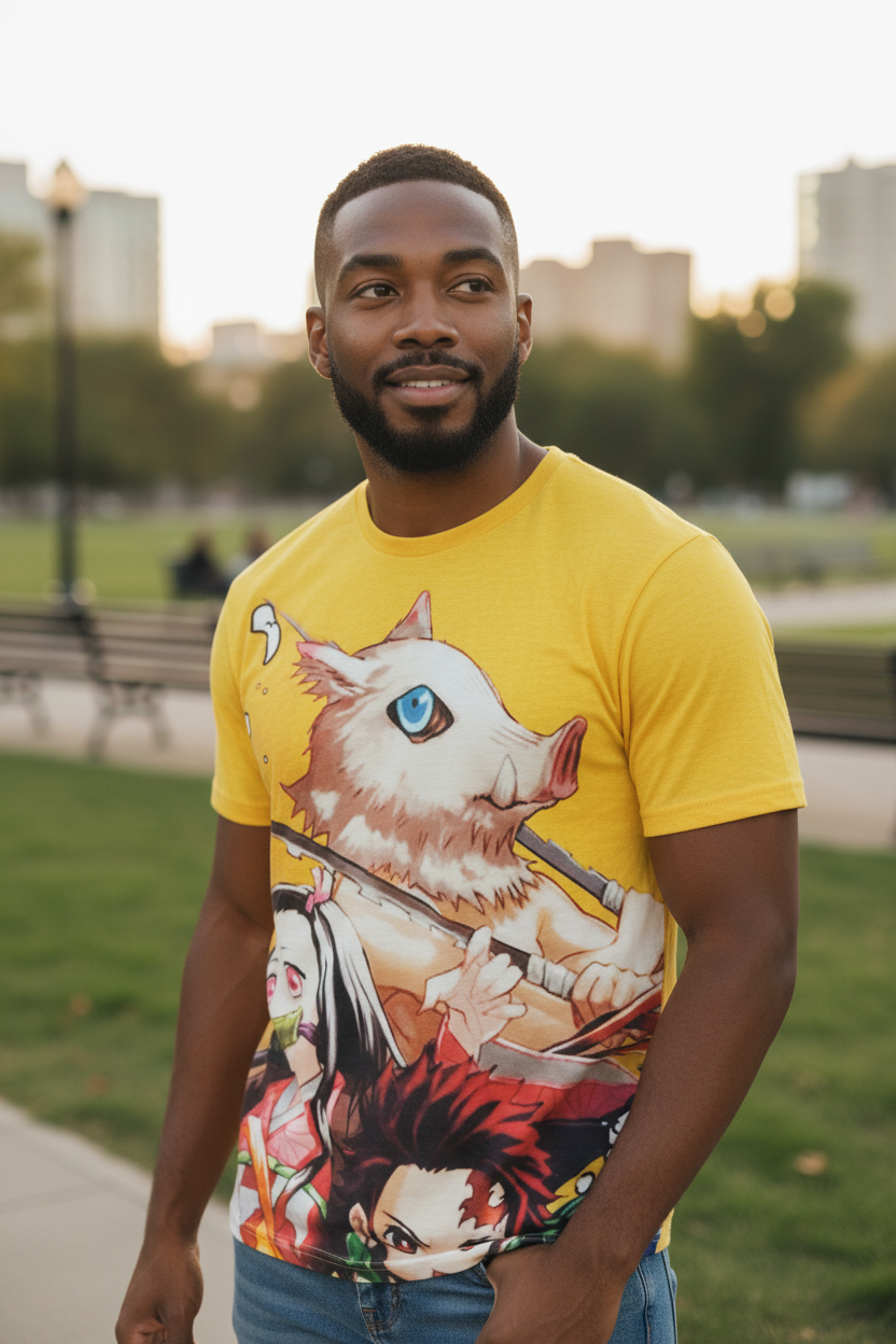 Shadow Warrior Style Graphic T-Shirt – Unisex Tee for Teens & Adults