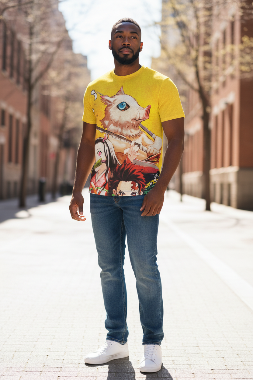 Shadow Warrior Style Graphic T-Shirt – Unisex Tee for Teens & Adults