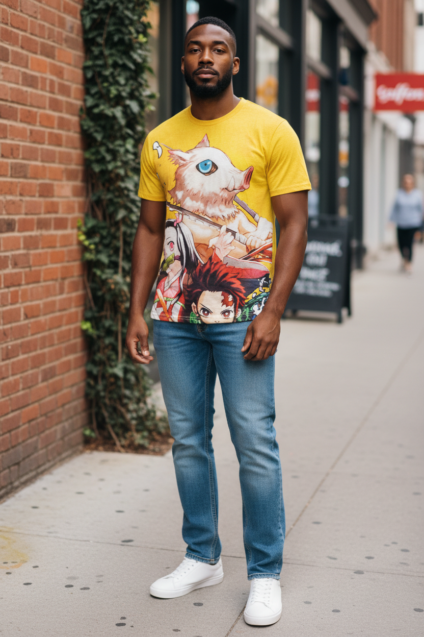 Shadow Warrior Style Graphic T-Shirt – Unisex Tee for Teens & Adults