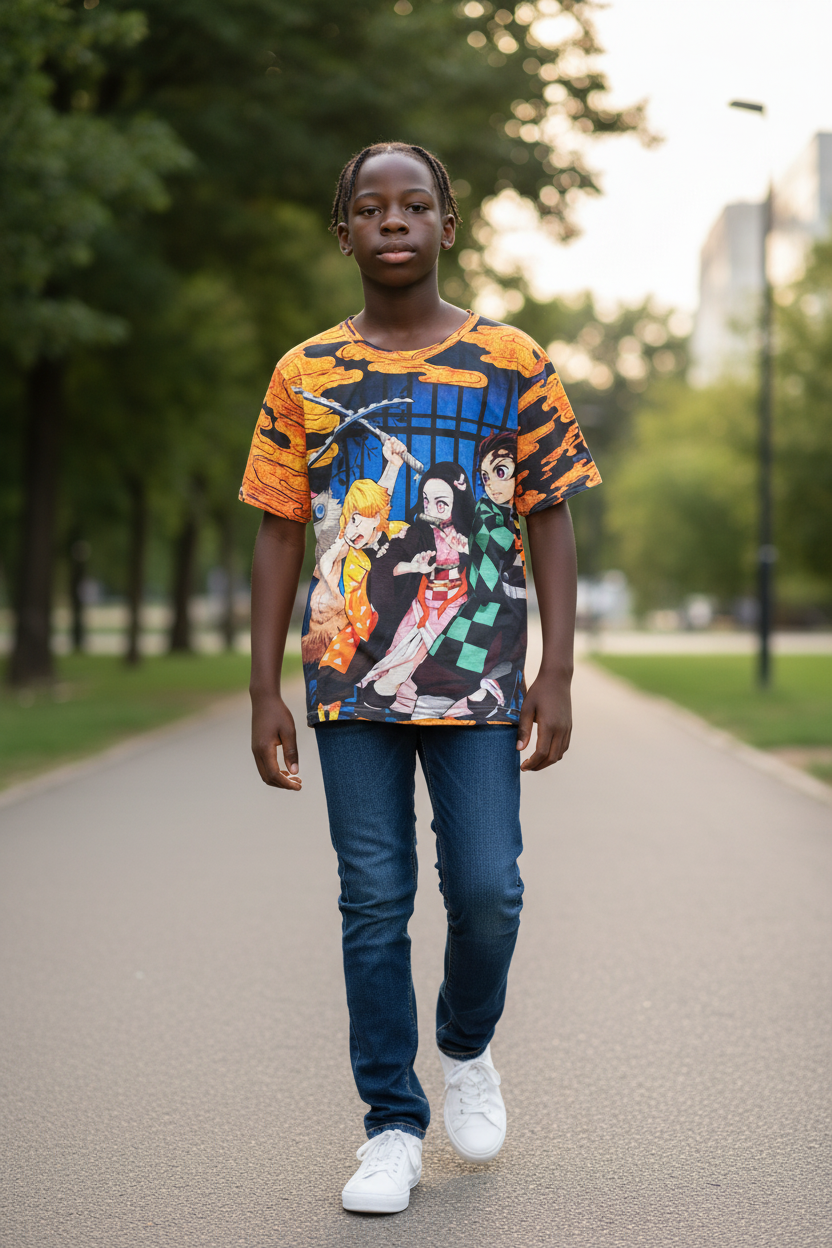 Shadow Hunter Style Graphic T-Shirt – Unisex Tee for Teens & Adults