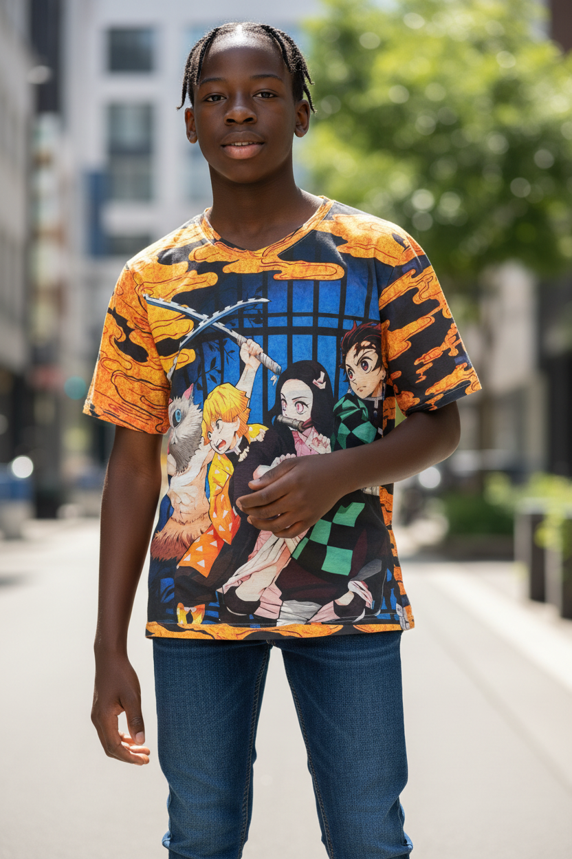 Shadow Hunter Style Graphic T-Shirt – Unisex Tee for Teens & Adults