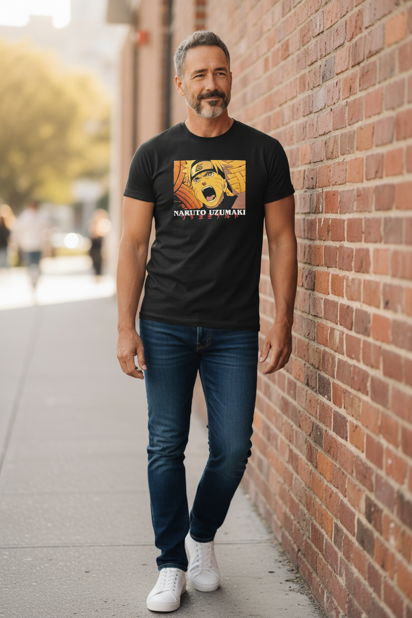 Ninja Adventure Style Graphic T-Shirt – Casual Tee for Teens & Adults