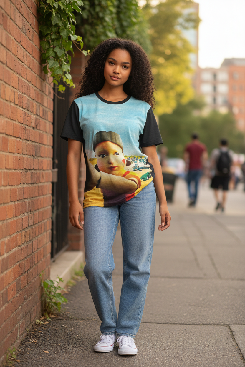 Survival Game Style Graphic T-Shirt – Unisex Anime-Inspired Tee for Teens & Adults