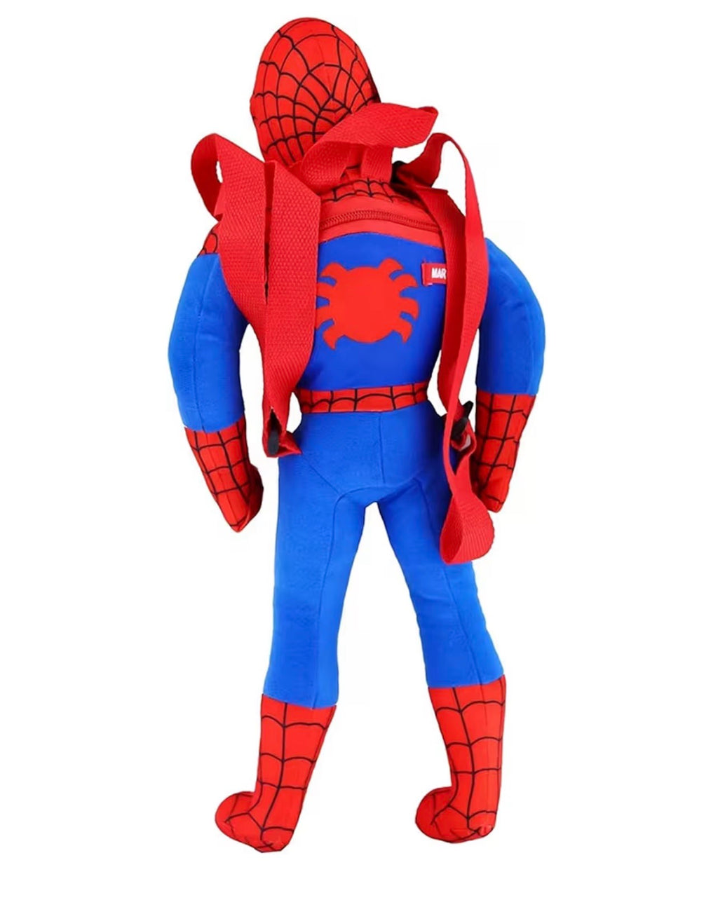 Spider-Man Plush Backpack 19 Inch – Officially Licensed Soft Character Backpack for Kids