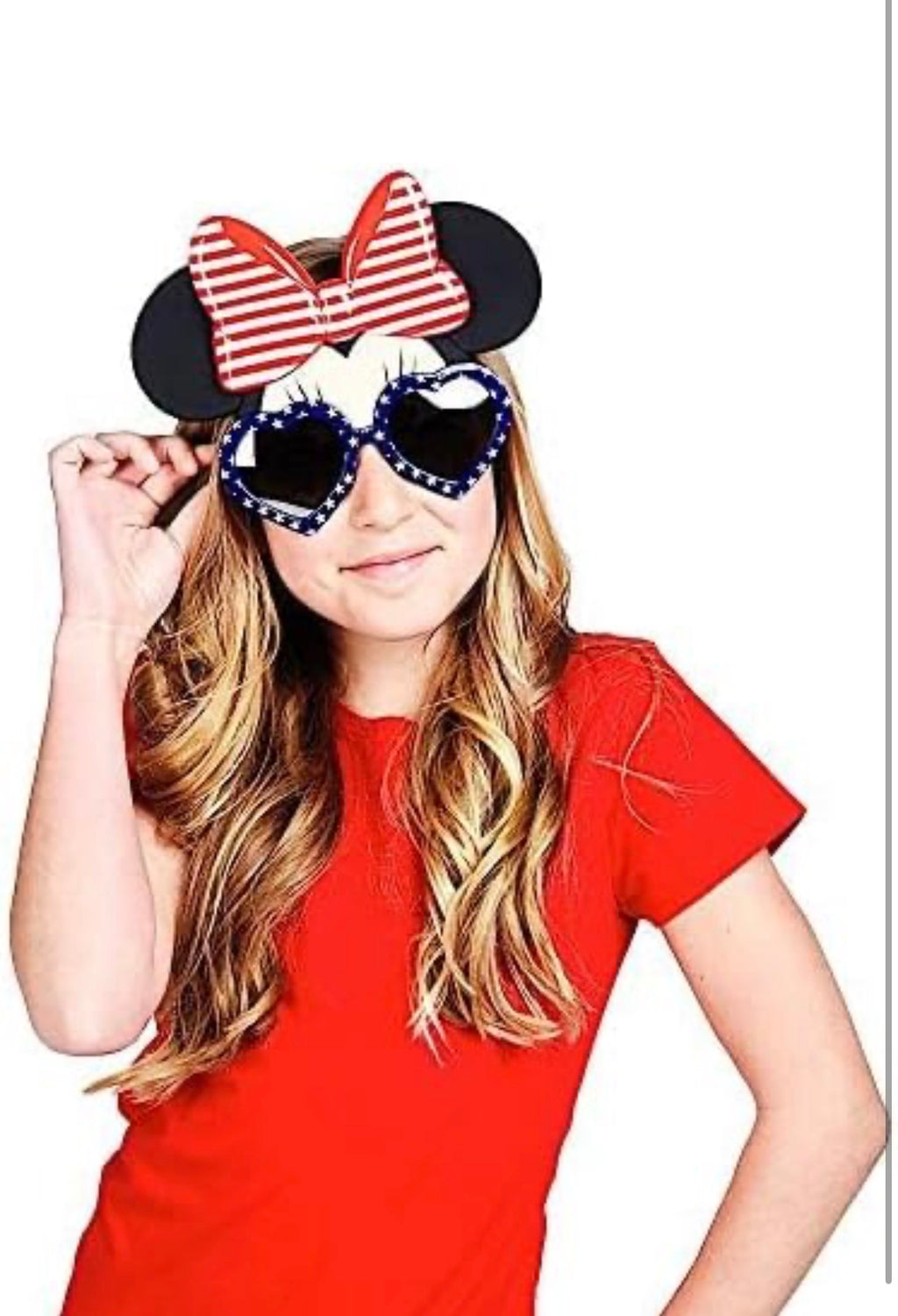 Sun- Staches Minnie Mouse Sunglasses one size fits most Adults and Teens
