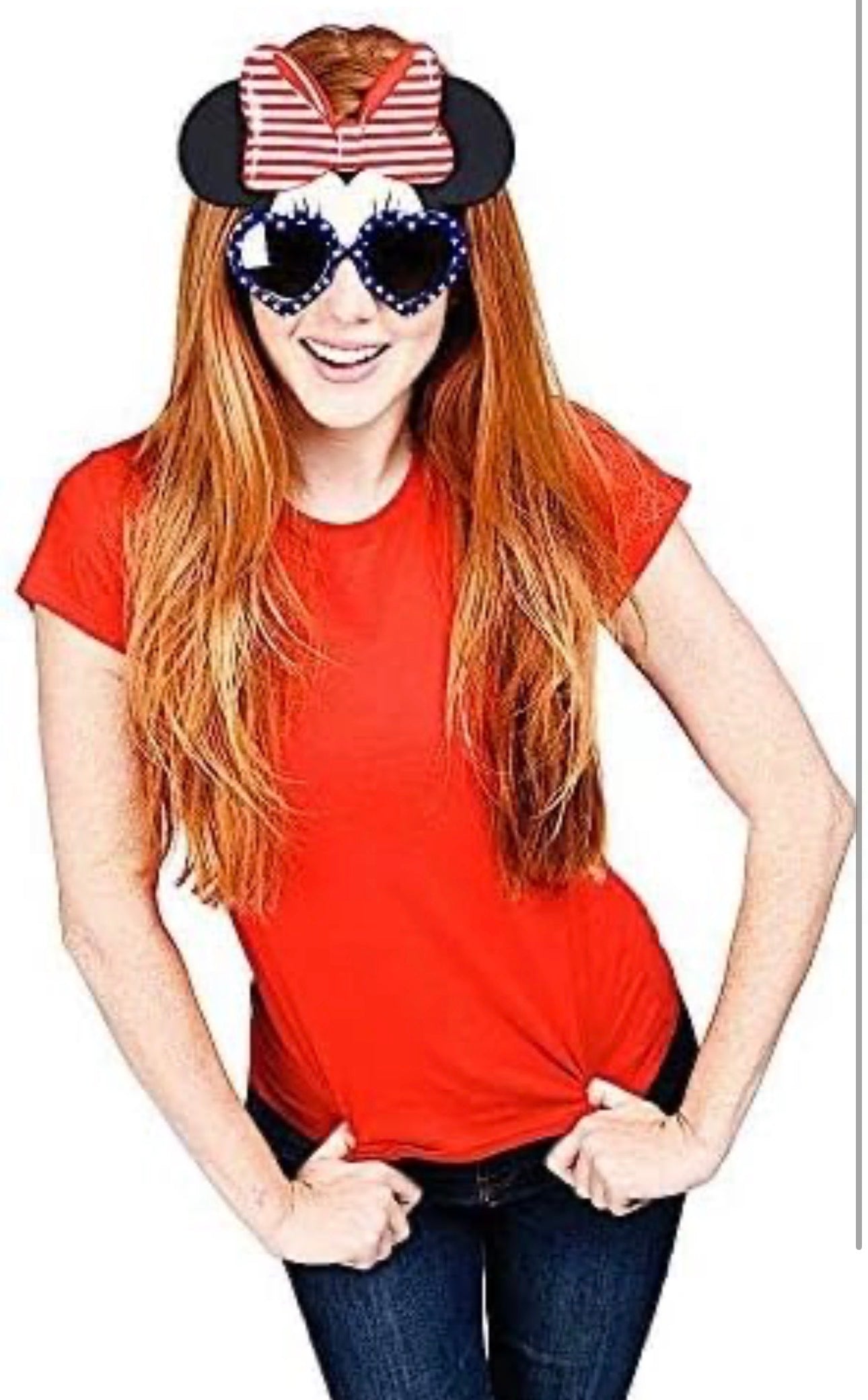 Sun- Staches Minnie Mouse Sunglasses one size fits most Adults and Teens