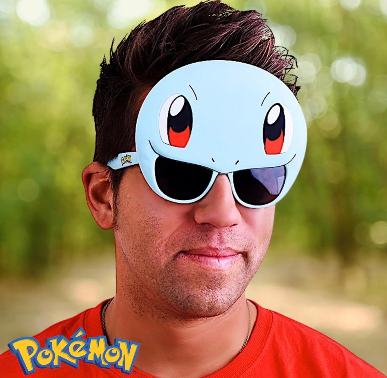 Sun-Staches Pokemon Sunglassess  One Size Fits Most, Light Blue %100 UV Protection