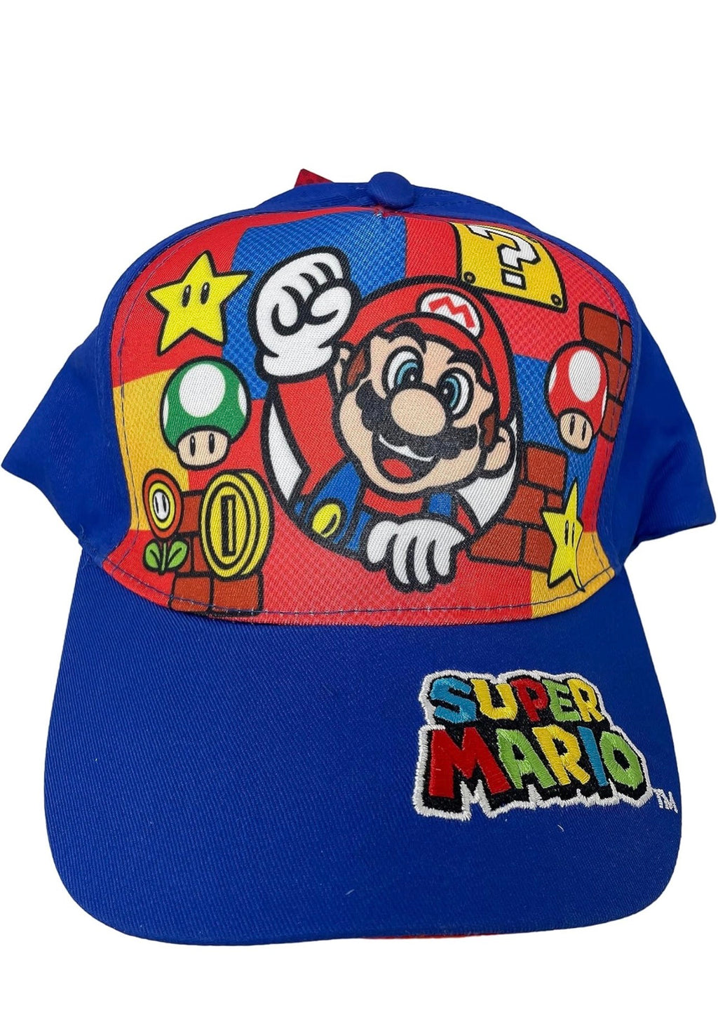🧢✨ Super Mario Adjustable Hat - Licensed &amp; Good Quality 🎮💖