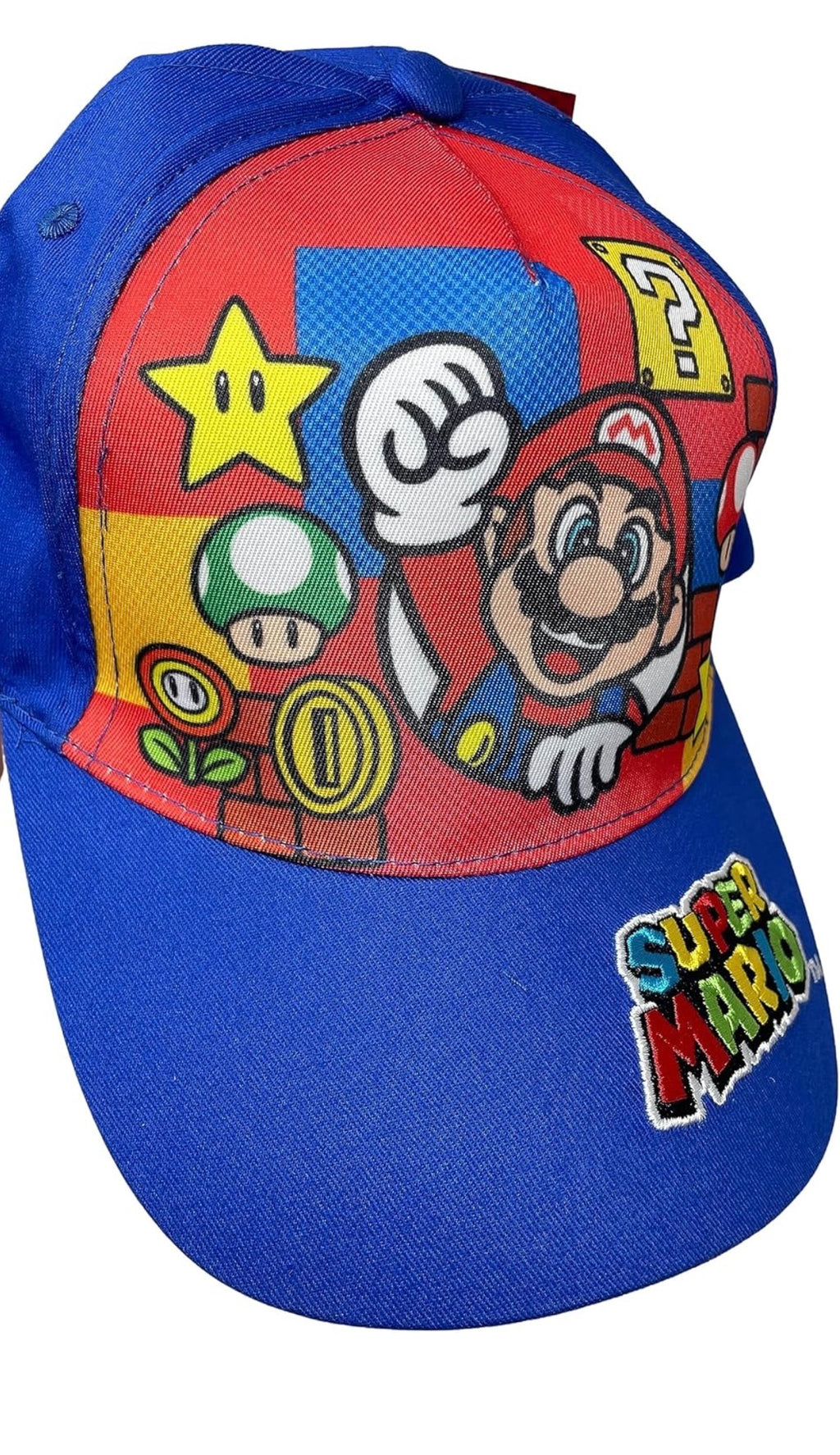 🧢✨ Super Mario Adjustable Hat - Licensed &amp; Good Quality 🎮💖