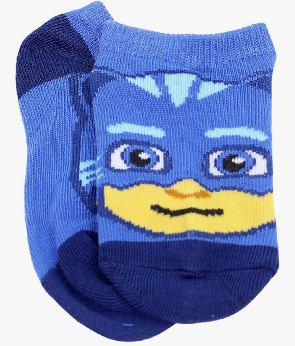 🦸♂️🧦 PJ Masks 5-Pack Character Socks - Medium, Blue/Mix Color 🎉✨