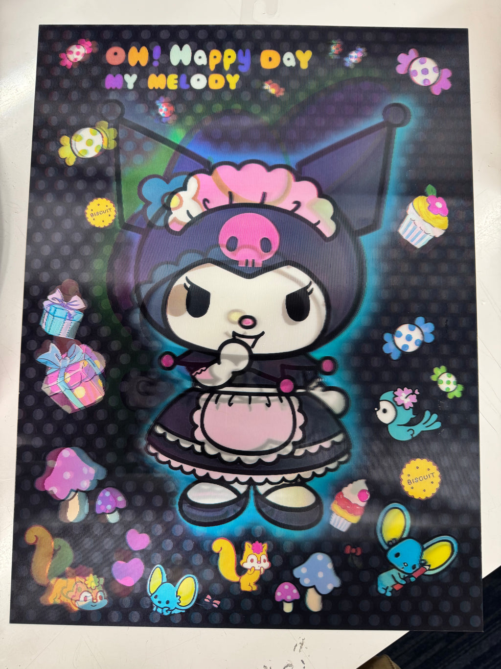 Cute Cartoon Character Lanyard with Key Holder – 18" Charm Accessory