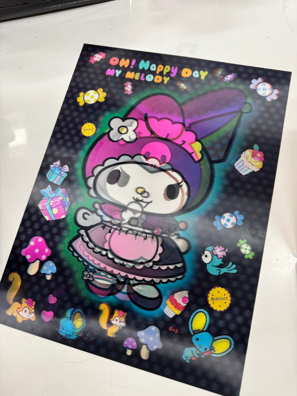 Cute Cartoon Character Lanyard with Key Holder – 18" Charm Accessory