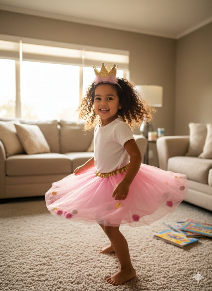 Girls Princess Tutu Dress – Cute & Playful Style