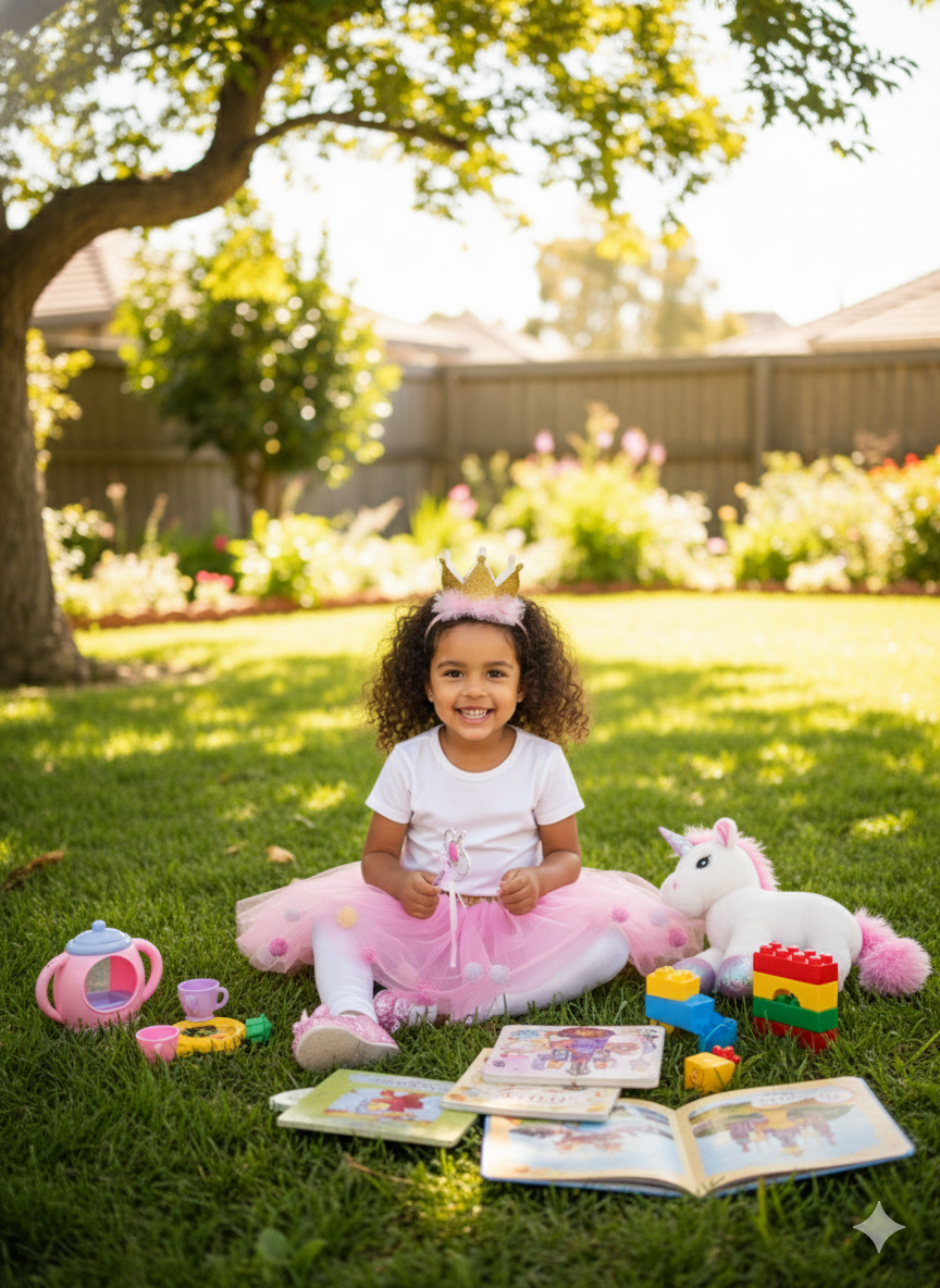 Girls Princess Tutu Dress – Cute & Playful Style