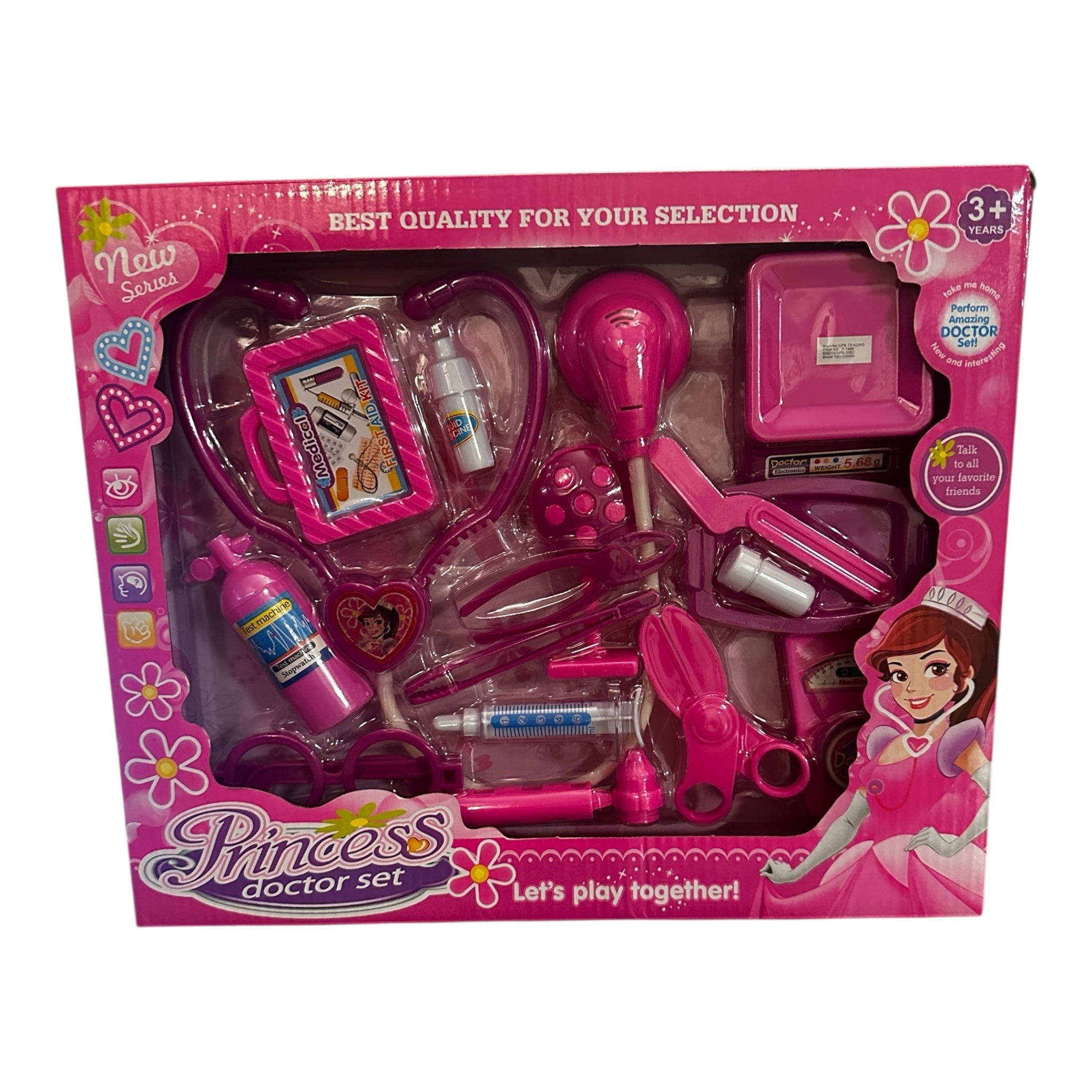 💄✨ Royal Princess Doctor Set 👑🩺💖