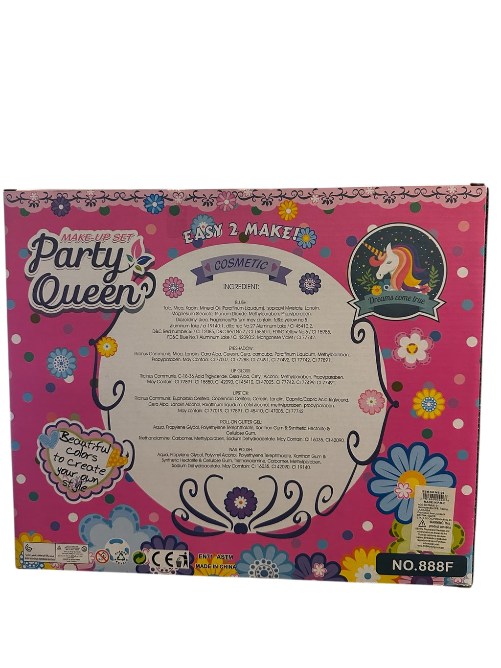 🦸♀️ Dream Girl Mermaid Make-Up Set 🧜♀️💄