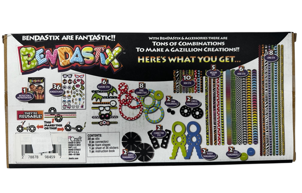 👧👦 BendastiX Bend & Build Set 🔧🌈