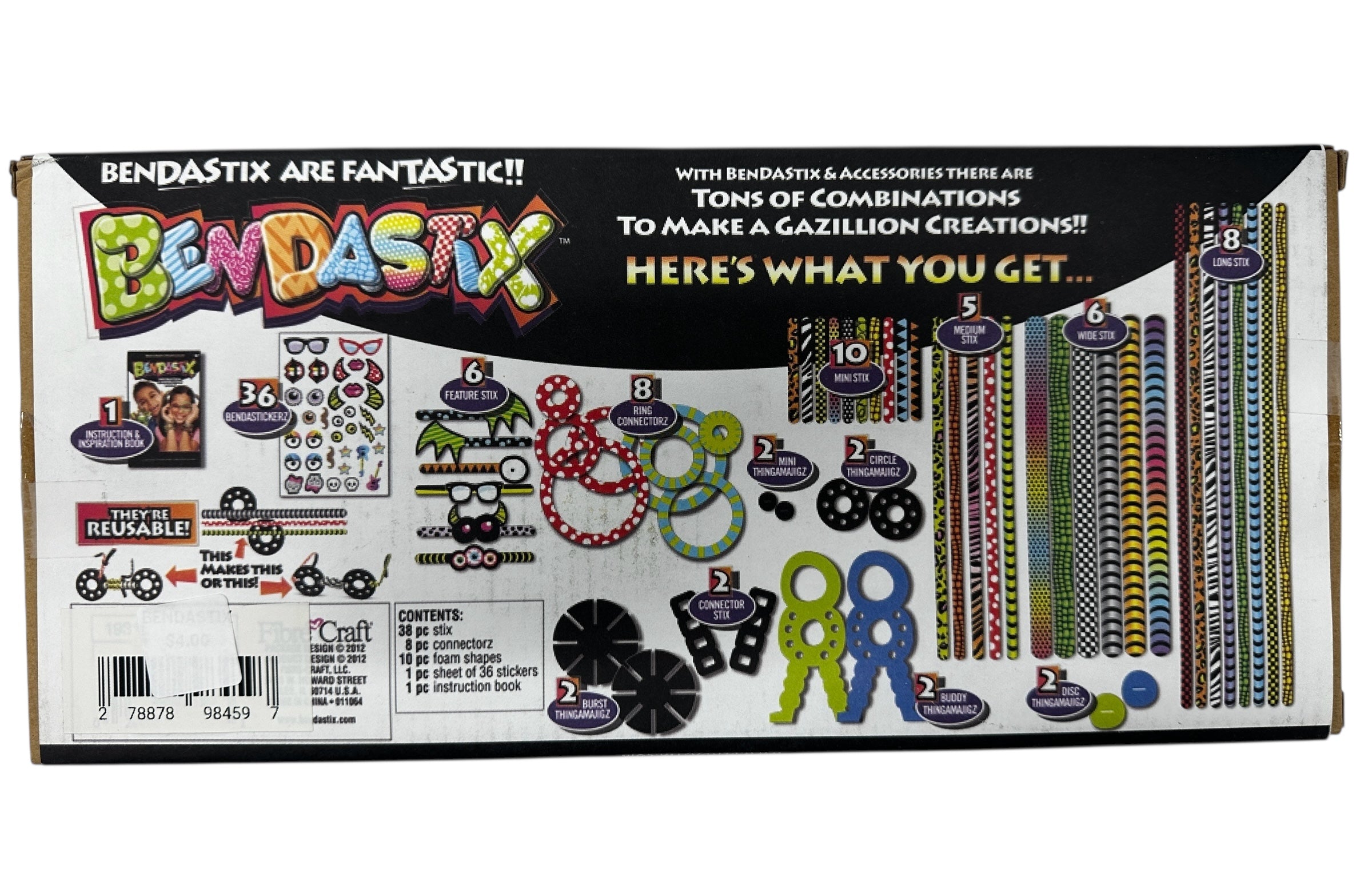 👧👦 BendastiX Bend & Build Set 🔧🌈