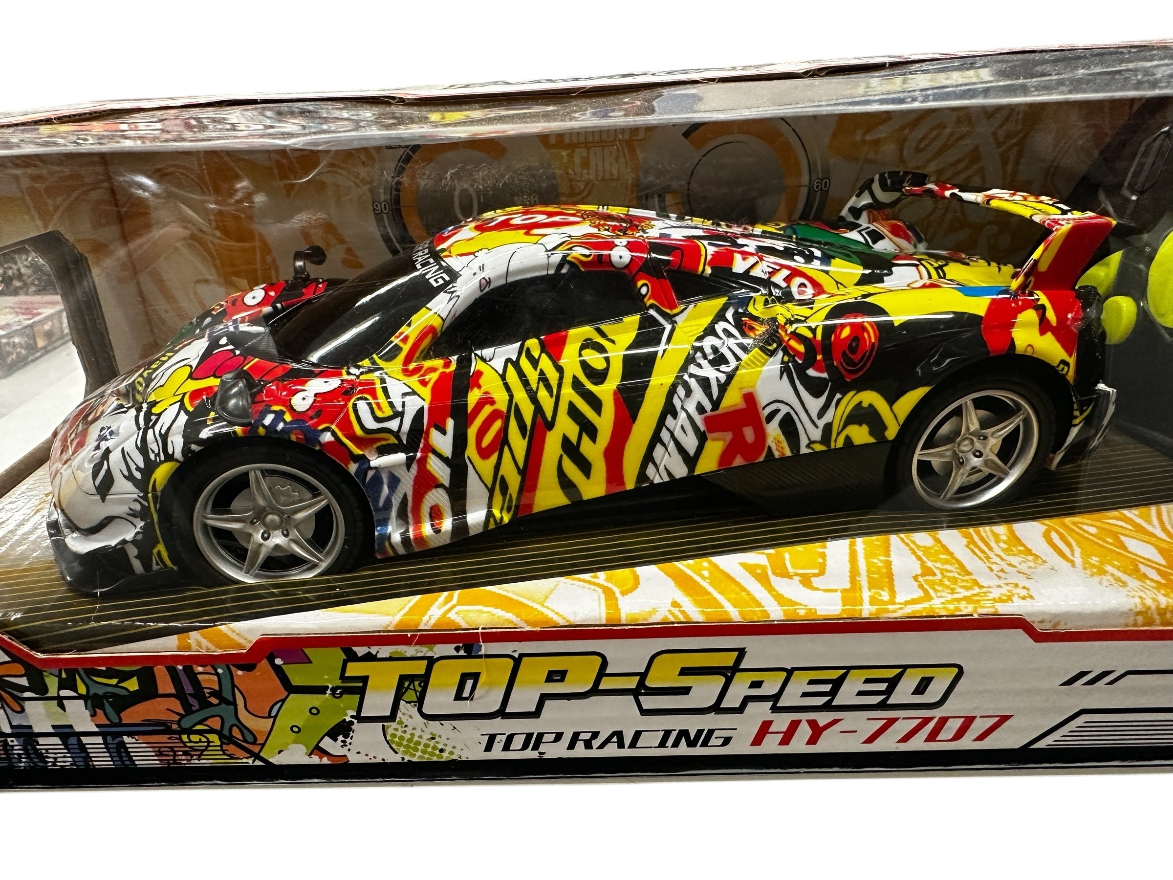 Top-Speed Graffiti Racing RC Car – Fast, Fierce & Fun!