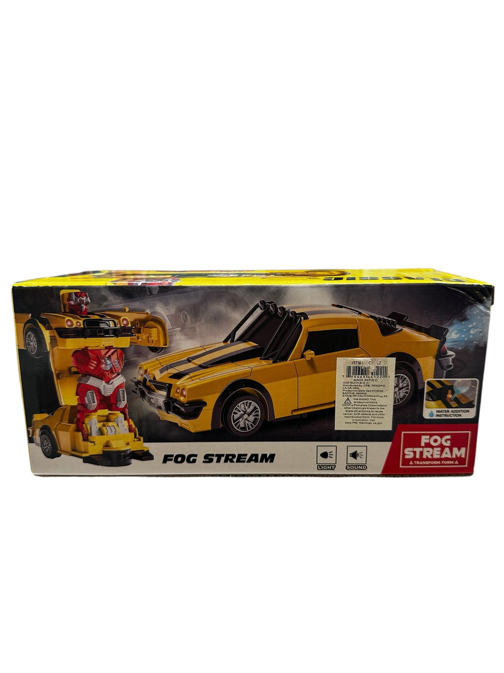 Fog Stream Classic Transformer RC Car – Transform, Race & Roll!