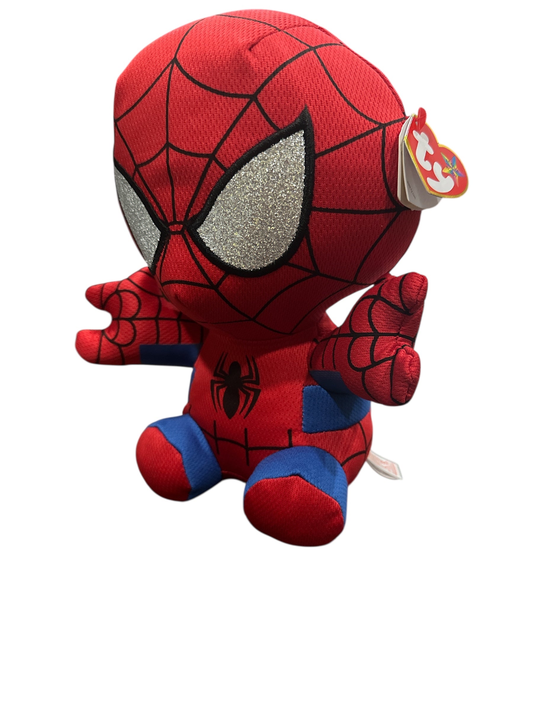 Ty Spiderman Plush Toy 9 Inch – Soft & Huggable Superhero Stuffed Animal for Kids & Collectors