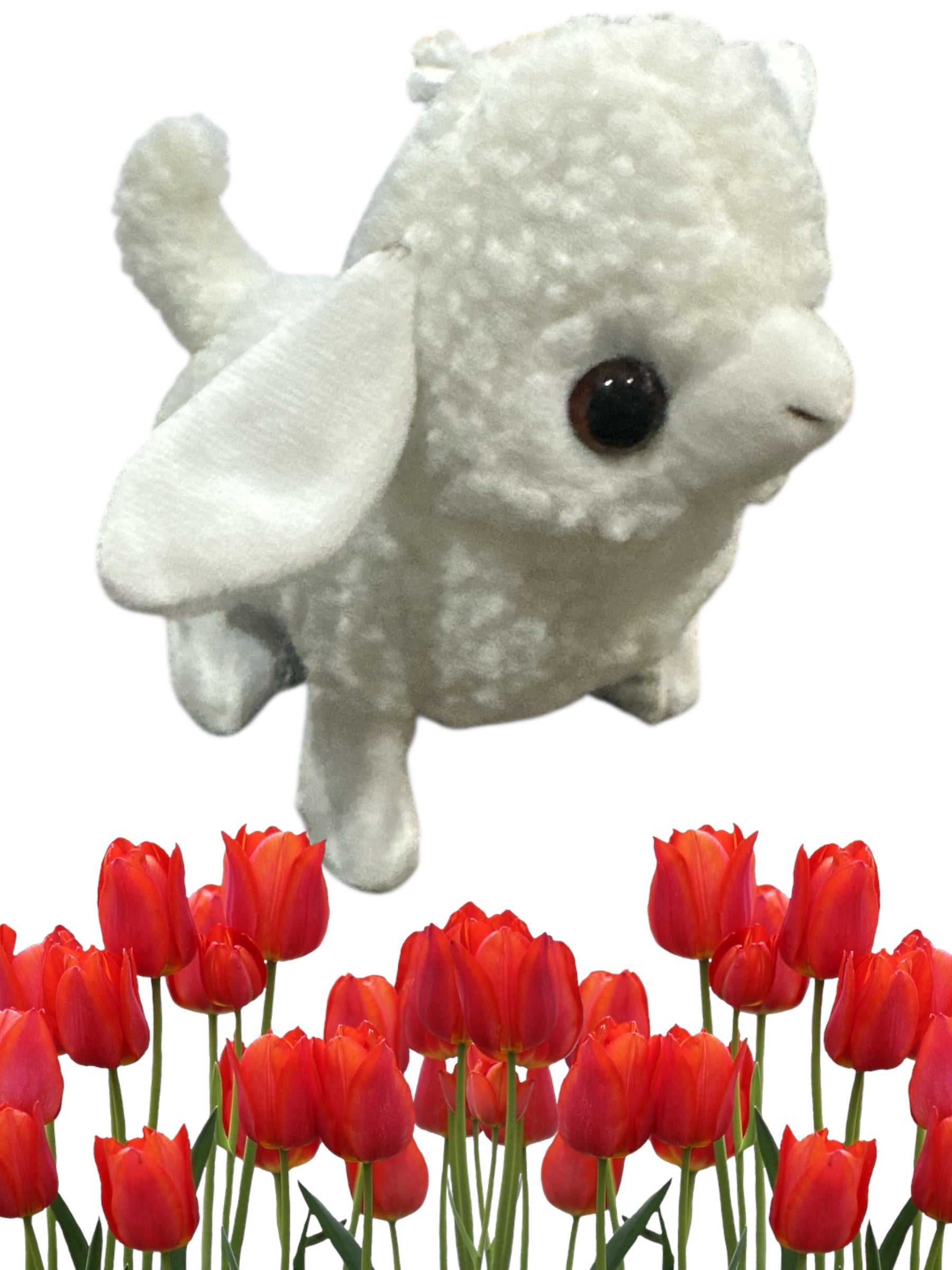 Walking Lamb Plush Toy – Cute Pets Series Interactive Stuffed Animal