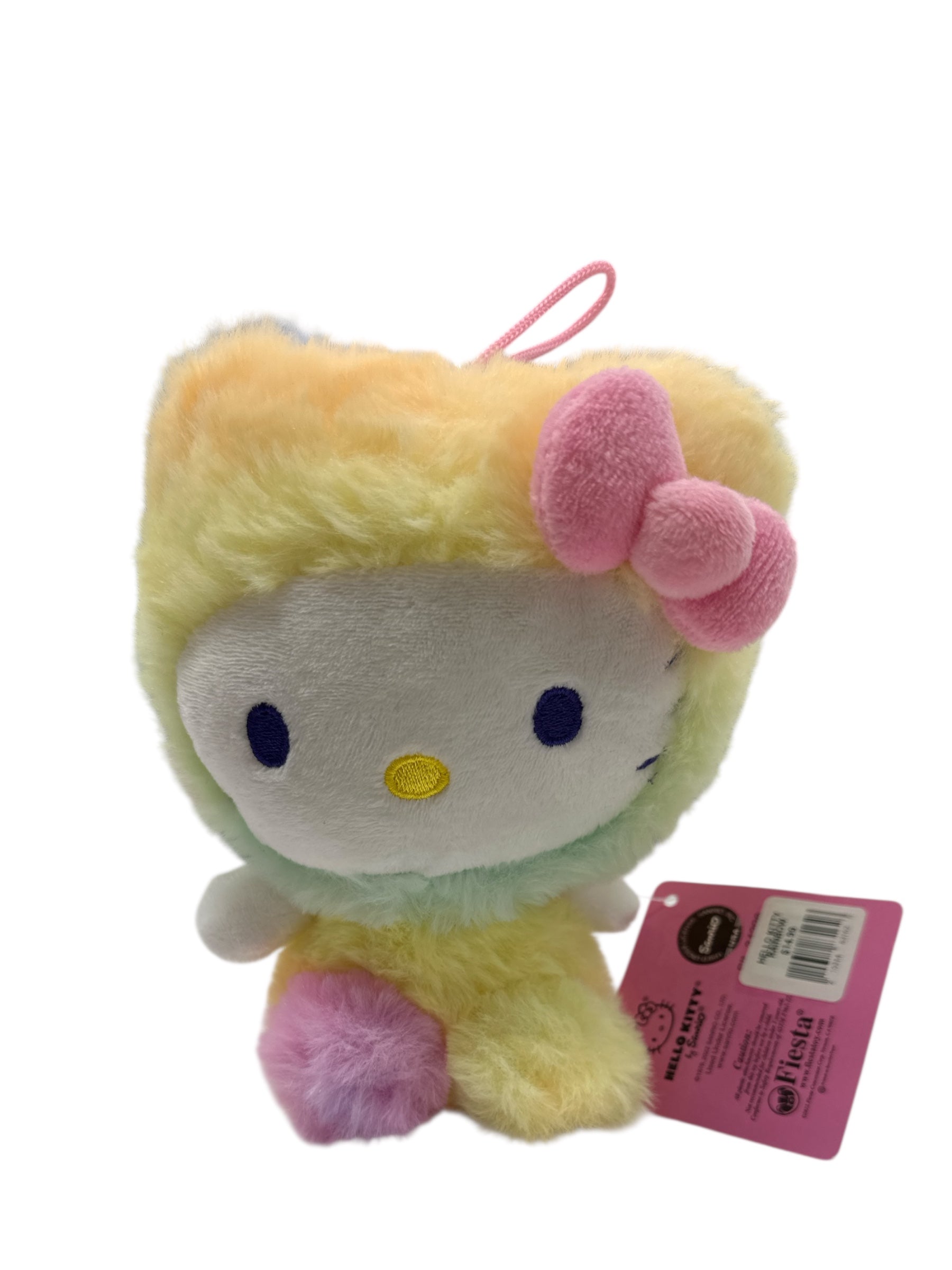 HELLO KITTY RAINBOW PLUSH 6"
