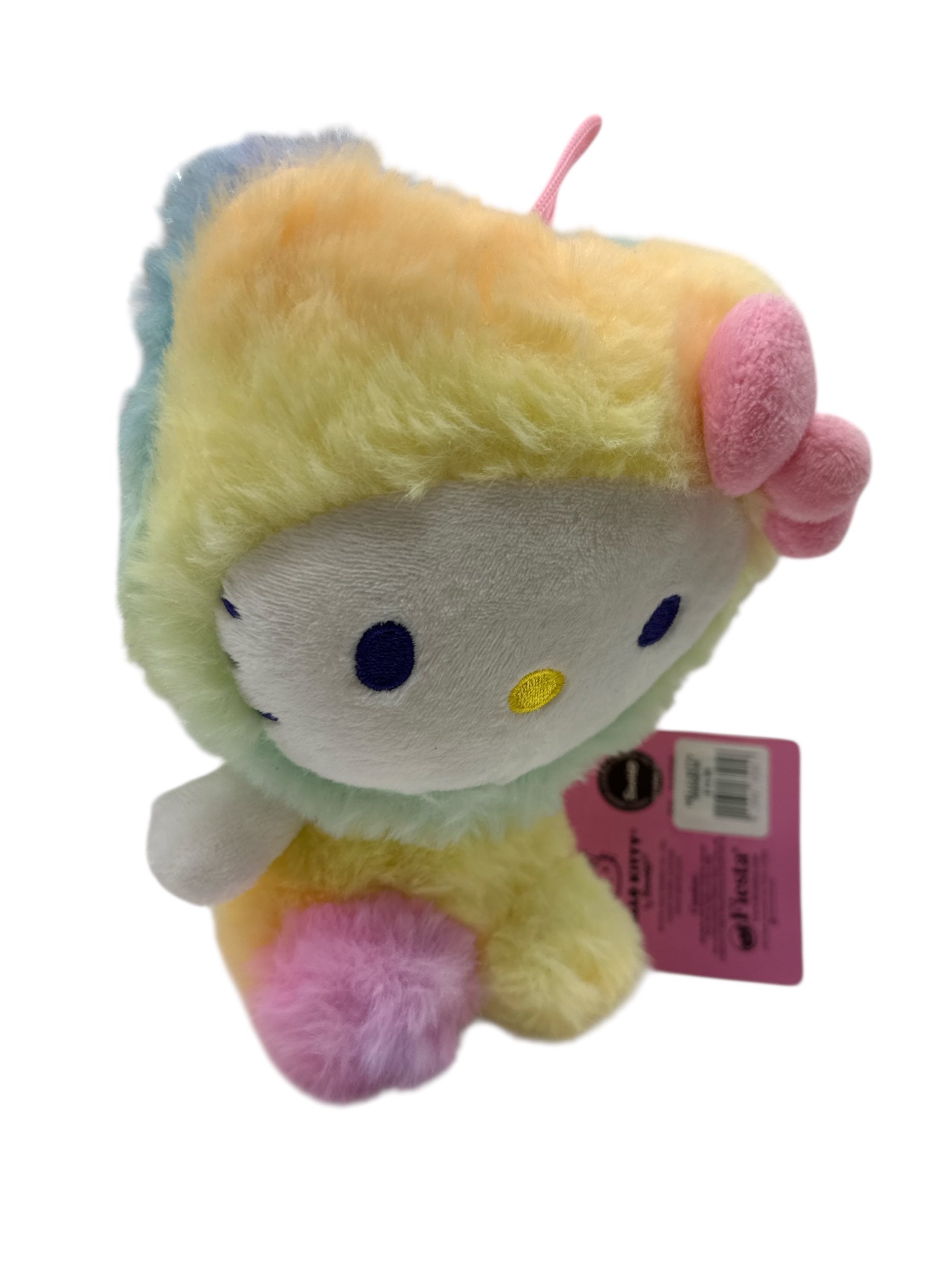 HELLO KITTY RAINBOW PLUSH 6"