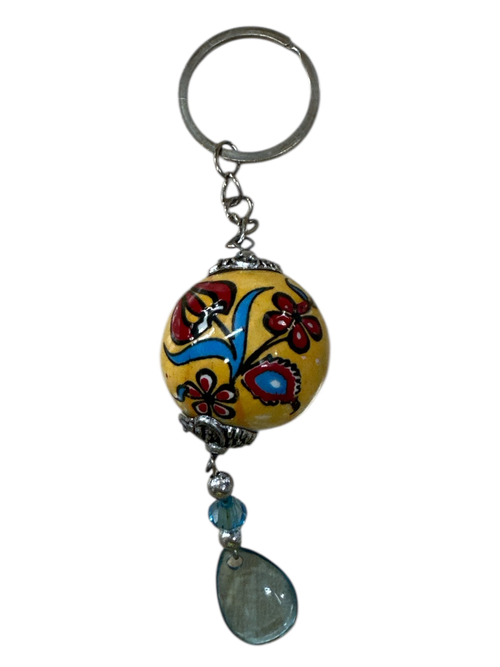 EVIL EYE KEYCHAIN CERAMIC