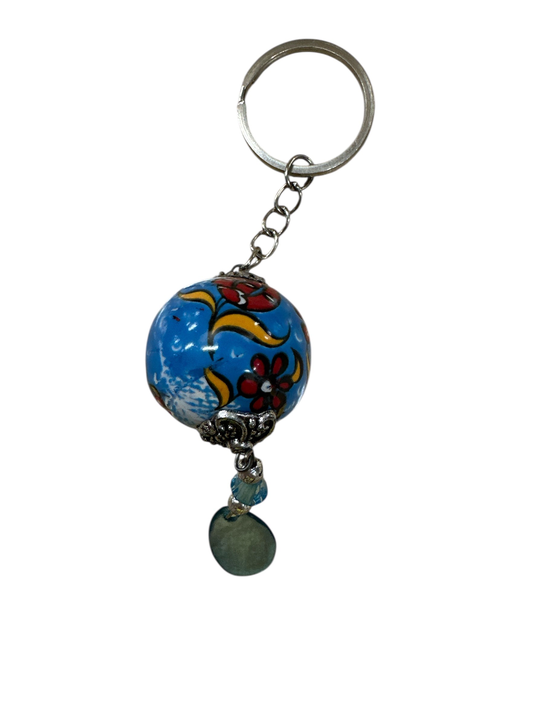 EVIL EYE KEYCHAIN CERAMIC