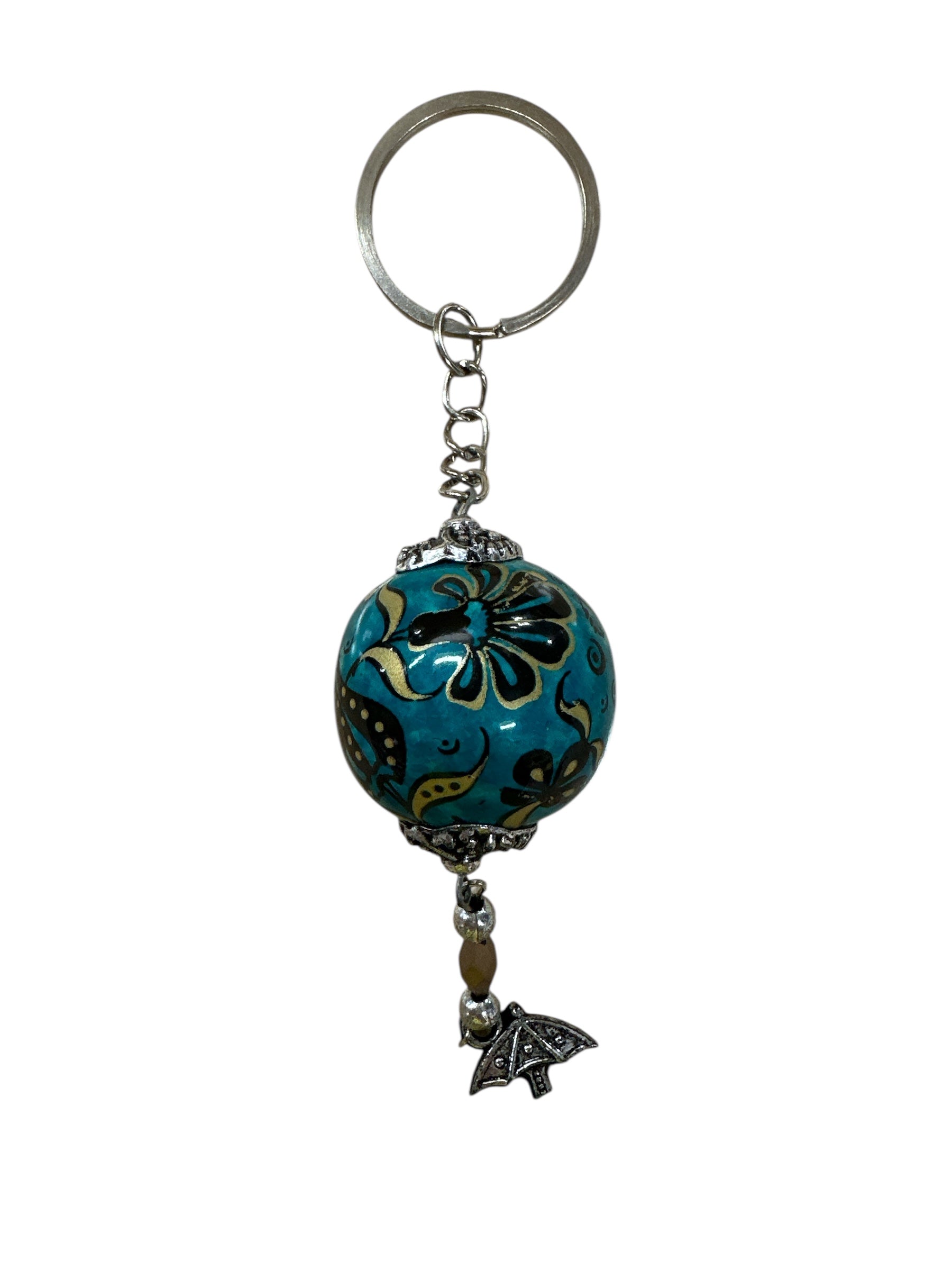 EVIL EYE KEYCHAIN CERAMIC