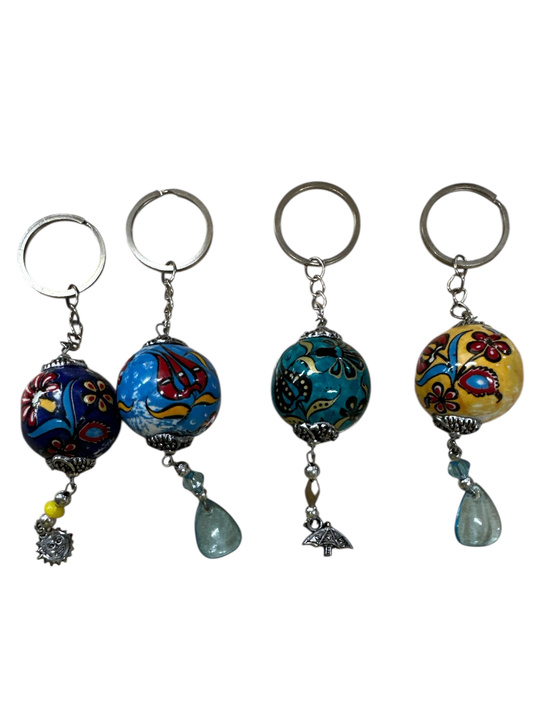 EVIL EYE KEYCHAIN CERAMIC