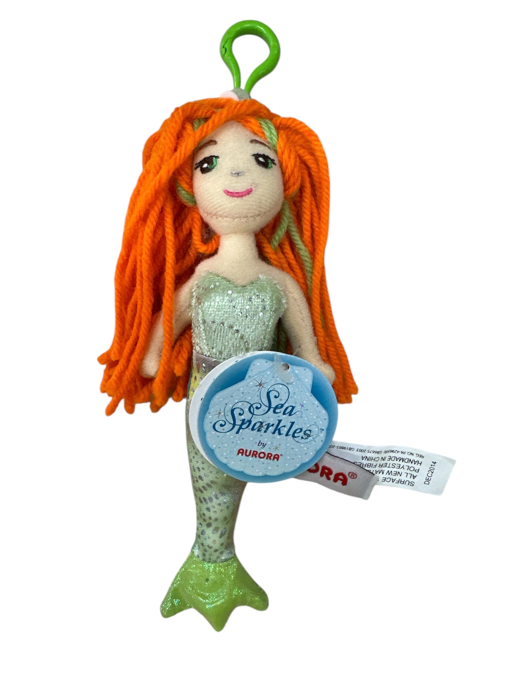 🧜♀️✨ Mermaid Plush Keychain - A Touch of Underwater Magic! 🌊💖