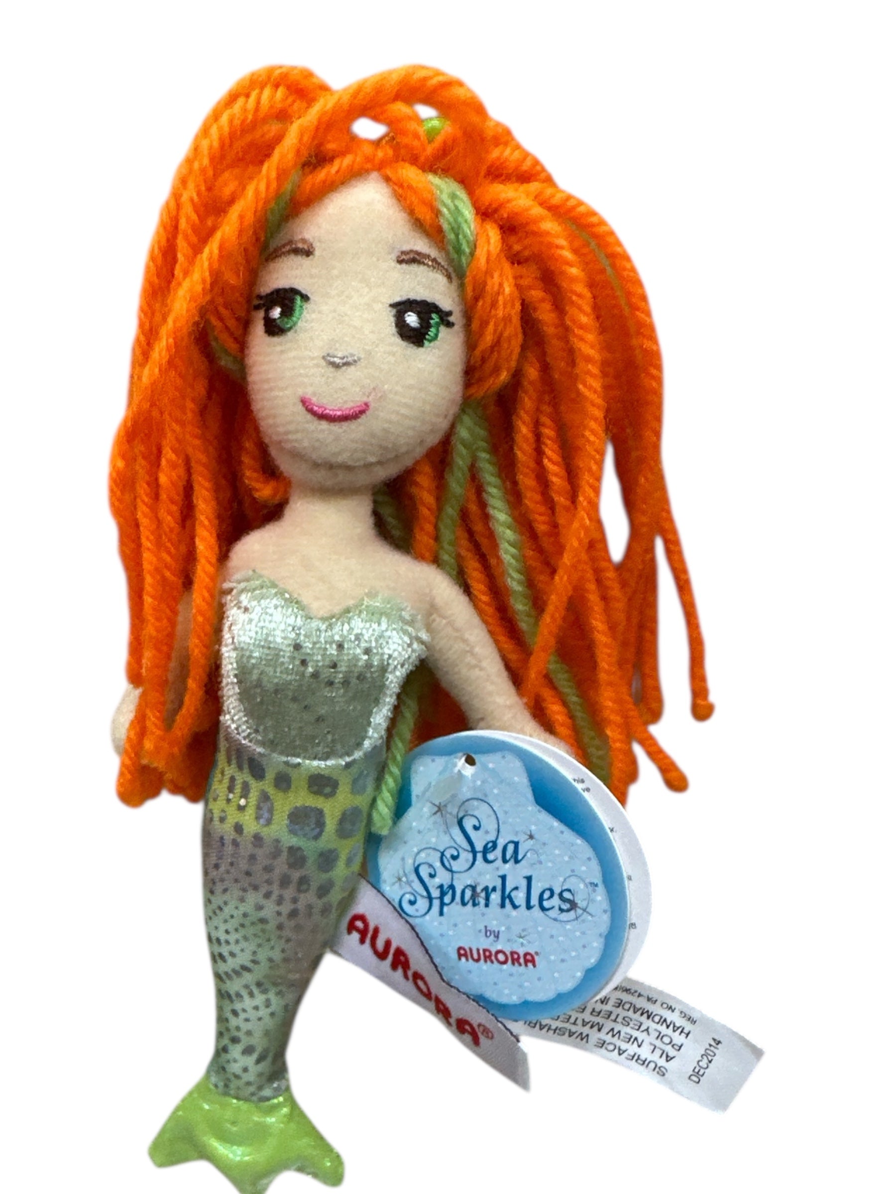 🧜♀️✨ Mermaid Plush Keychain - A Touch of Underwater Magic! 🌊💖