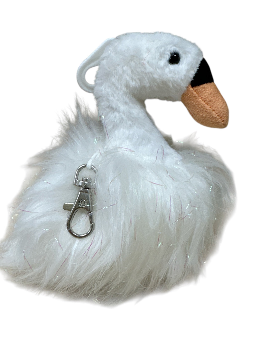 Peacock Animal Keychain – 6-Inch Soft Plush Bag Accessory