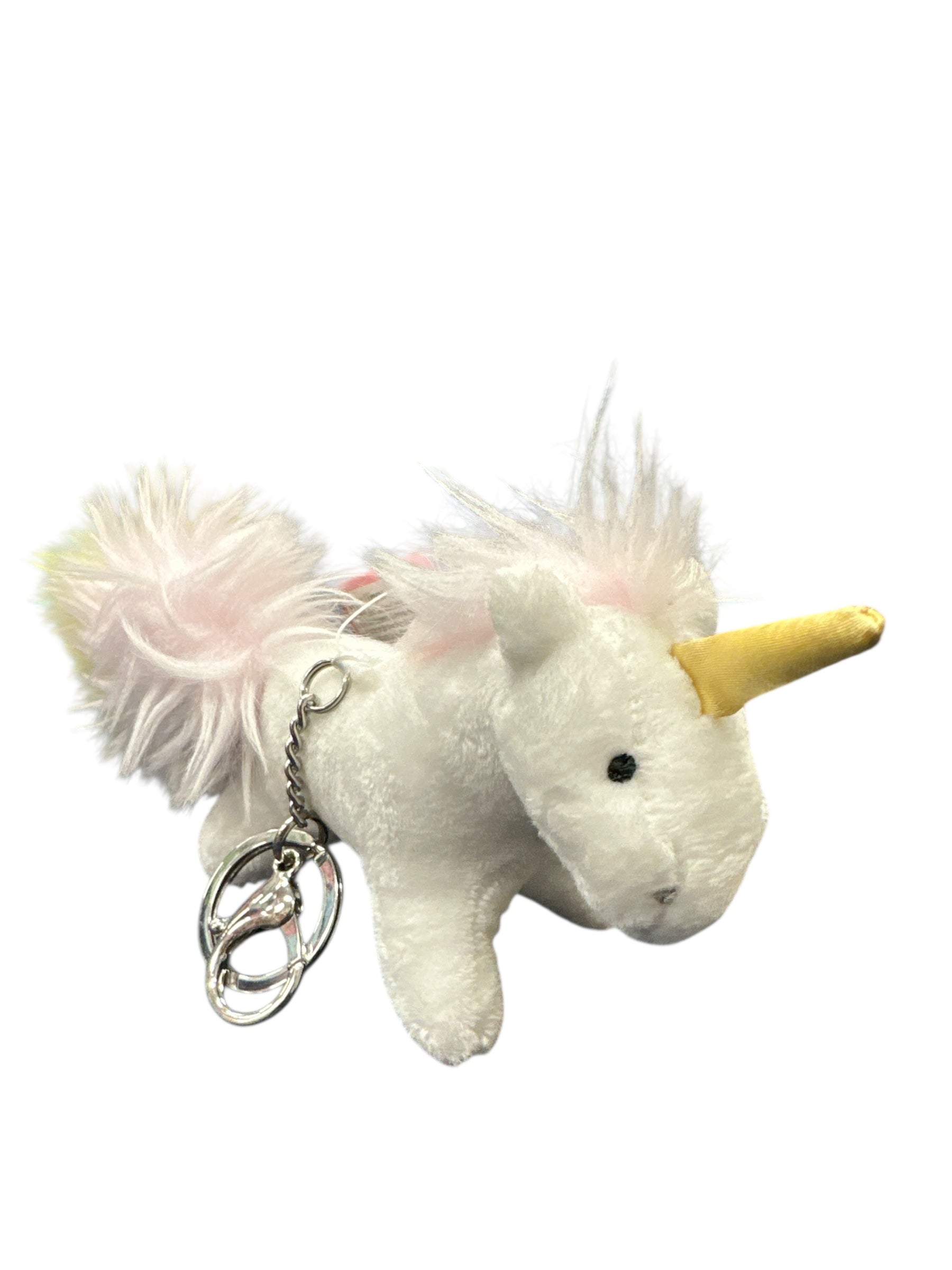 Unicorn Plush Keychain – 10-Inch Colorful Soft Stuffed Toy