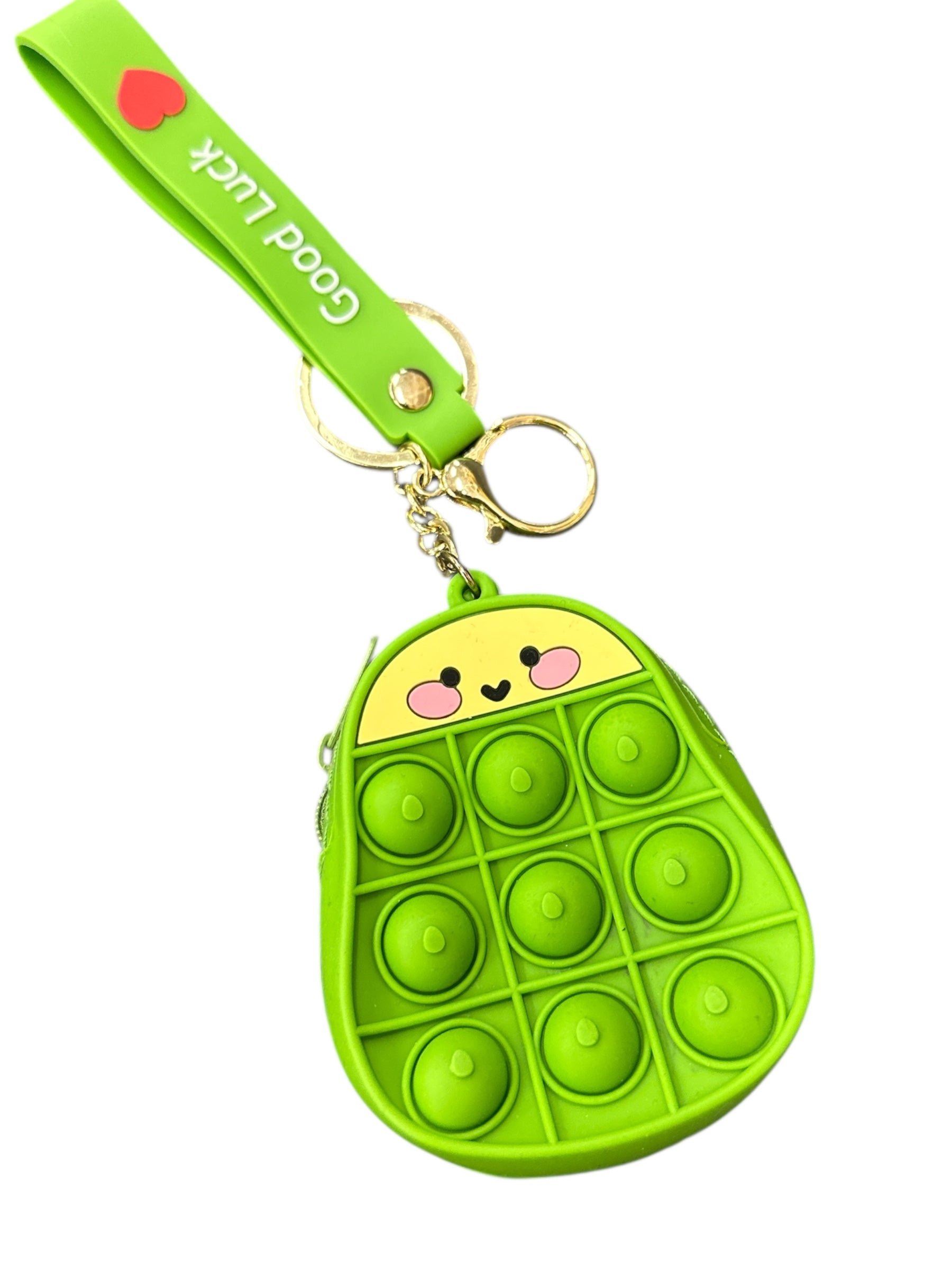 Pop It Keychain Purse – Cute & Colorful Fidget Coin Pouch