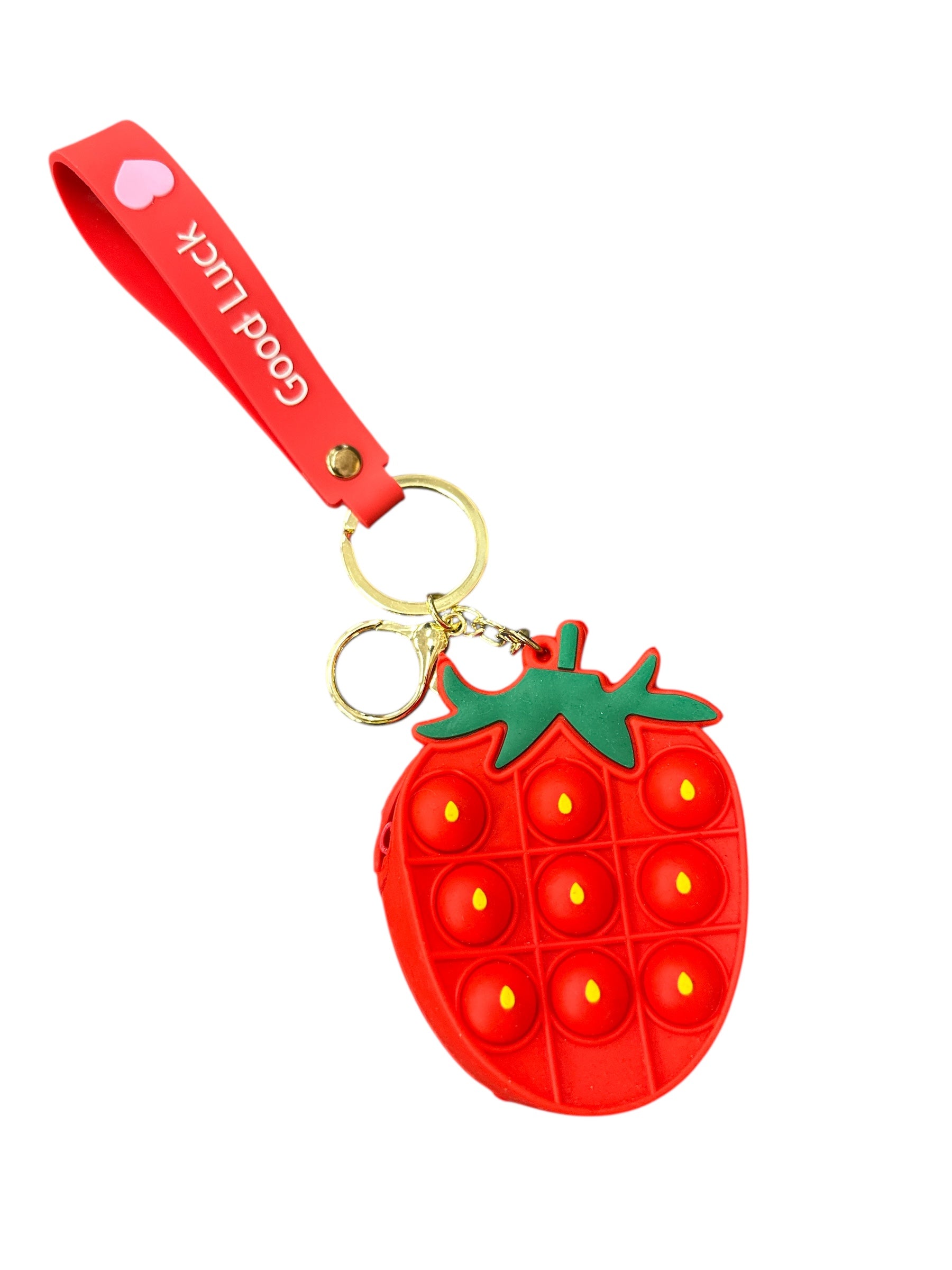 Pop It Keychain Purse – Cute & Colorful Fidget Coin Pouch