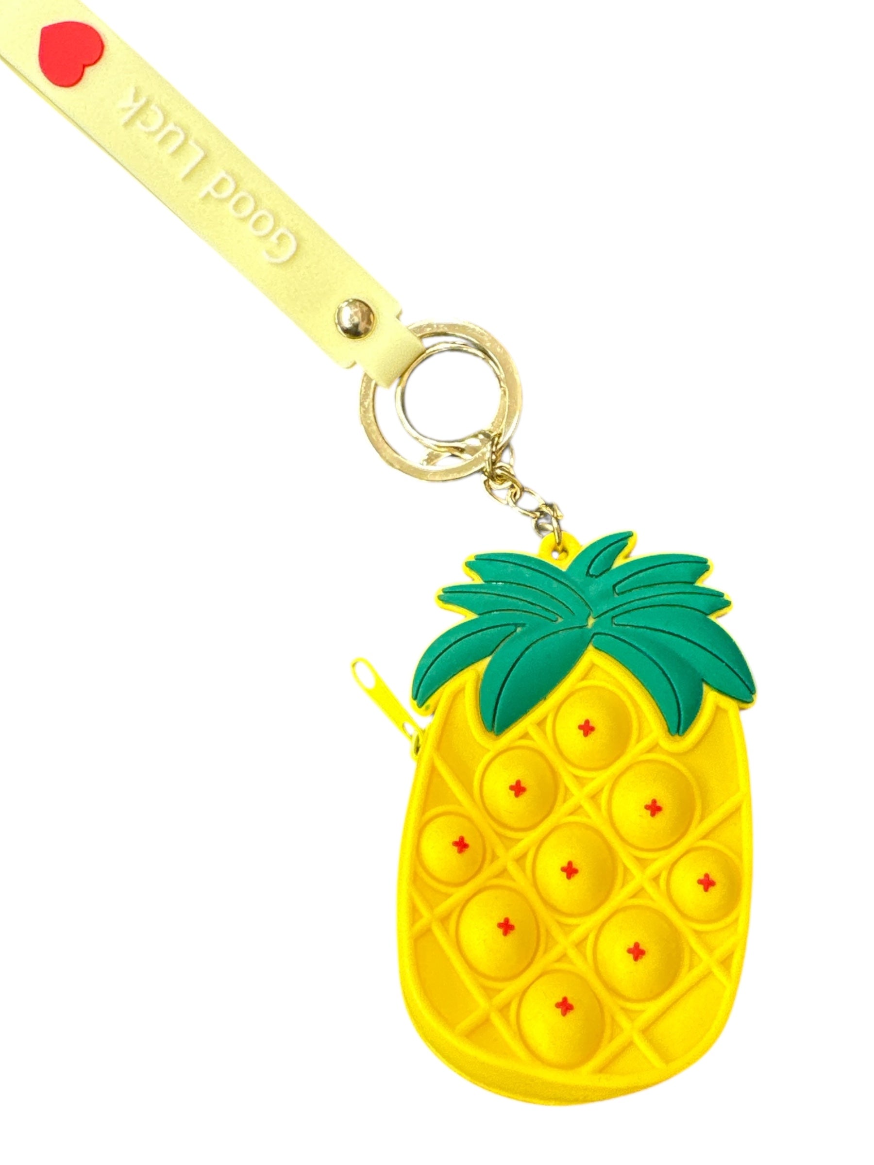 Pop It Keychain Purse – Cute & Colorful Fidget Coin Pouch